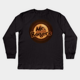 mr rogers Kids Long Sleeve T-Shirt